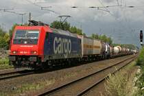 SBB Cargo 482 041-1 f�hrt am 25.7.09 durch Ratingen-Lintorf