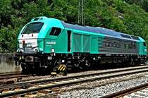 Vossloh Euro 4000 von der Innotrans 2008 in Saarbr�cken am 24.06.2009 bei einer EBA-Abnahme