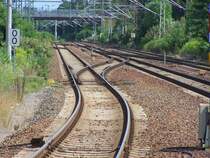 Gleise,Weichen
Aufgenommen am 28 Juli 09 in F�rstenwalde/Spree