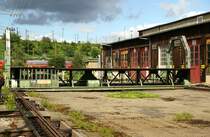 Die alte Schiebeb�hne des BW Rosenstein.