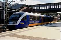 MRB VT 565 solo hat Durchfahrt (Berlin Gesundbrunnen, 28.07.2009)