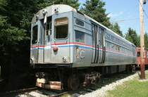 Chicago Transit Authority #48 am 31.7.2009 im Halton County Radial Railway Museum.
