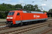 152 034-5 bei der Durchfahrt in Herne 3.8.2009