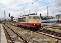 Und hier noch ein Nachschuss,w�hrend des Einr�ckens ins BW (Bahnbildertreffen 16.05.09)