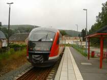 27.06.2009 Cranzahl, BR 642, RB 30818 Vejprty - Chemnitz Hbf.