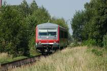 628 649 am 17.06.09 als RB 27035 M�nchen - Burghausen kurz nach Dorfen