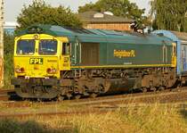 66002 , eine Class 66 der poln. Freigtliner PL steht abgestellt im BW der HGK K�ln in Br�hl Vochem und wartet dort auf ihre Wartung.