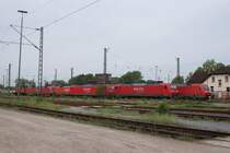 Abstellgruppe in Seelze 09.05.2009