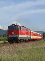 2143 058-2 mit REX zwischen St.Georgen und Hart-W�rth.21.07.2009