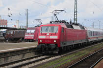 Dreierlei... in Basel Badischer Bahnhof. (10.08.09).