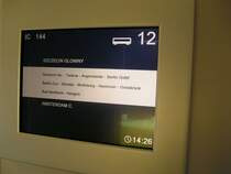 Nach 791km ist Amsterdam fast erreicht... Neue Zuglaufanzeige in einem Amvz. 

21.04.2005