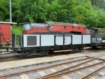 BC - G�terwagen Lo 153 (ex MOB) im Depotarel von Chaulin am 30.05.2009