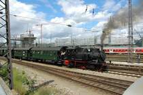 70 083 beim losdampfen nach Deisenhofen am 19.07.09 in M�nchen zum 160j�hrigen Bestehens des Hbf