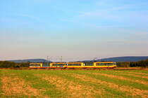 Dieses sch�ne Tandem fuhr am Abend des 18.08.09 richtung Murgtal. Aufgenommen bei Durmersheim.