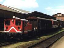 K�f 333 005-7 auf Bahnhof Nieb�ll am 16-5-1999. Bild und scan: Date Jan de Vries. 