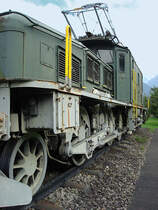 Ce 6/8 II 14270 Denkmal-Krokodil in Erstfeld. Aufnahme aus etwas anderer Perspektive, 16. Aug. 2009
