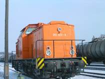 293 023-8  der MTEG in Nossen am 24.02.2005 
