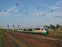 Vogtlandbahn nach Adorf 17.08. durch Berlin Sch�nefeld Flughafen. 