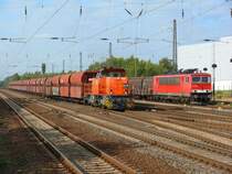 829 der RBH mit Kohlependel in Recklinghausen-S�d 27.8.2009