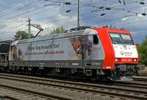 185-CL 003 von Veolia , aufgenommen am 29.8.09 bei der Einfahrt in den Gbf. K�ln Eifeltor 