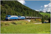 Ideallicht: LTE Leerkerosinzug 48431 von Gro� Schwechat nach Koper am 7.9.2009 auf der Semmering S�drampe kurz vor M�rzzuschlag. Diesmal ideal im Licht genau 69 Minuten sp�ter nach dem anderen Foto gemacht.