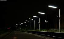 Der Bahnhof Geisenheim am Abend des 11.8.09. Hier wird sich bald einiges �ndern