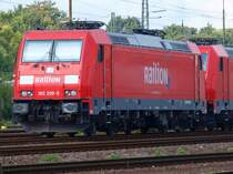 185 208-6 abgestellt in Aachen West