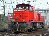 Lok 03 (MaK G800BB) der Chemion verl�sst den Gbf Gremberg am 16.09.09