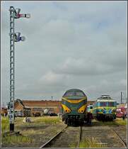 Einen Hauch von Eisenbahnromantik versp�rte man am Tag der offenen T�r (Journ�es du Patrimoine) auf dem Museumsgel�nde der PFT/TSP in Saint Ghislain. 12.09.09 (Jeanny)