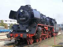 Die 03 204 im Eisenbahnpark in Budapest
18.09.2009.