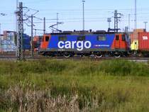 RE 421 392-2 am 18.09.2009 in Hamburg - Altenwerder 