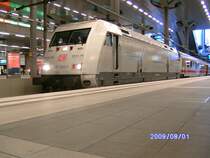 9180 6 101 034-7 D-DB war am 01.08.2009 Gast in Berlin. Diese 101 brachte einen IC nach Bad Bentheim.