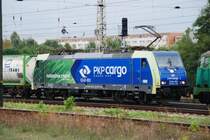 FRANKFURT (Oder), 23.09.2009, EU43-003 bei der Durchfahrt durch den Bahnhof Frankfurt(Oder)