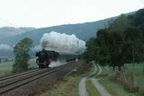 01 045 (eigentlich 01 066) bei Lindach, 26.09.09.
