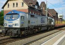 Der n�chste Tiger in unserer Sammlung, endlich lie� sich 330091 der LTH auf seiner Fahrt in Richtung Kassel am 22.09.2009 in Eichenberg ablichten.