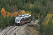 Ein Angenda auf der Raumabanen, kurz vor Domb�s; 30.09.2009  