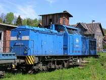 204010 im Bahnhof Schleusingen am 8.5.2005
