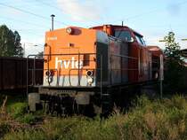 Als Verst�rkung f�r den Tiger hvle V330.3 kam am 05.Oktober 2009 die hvle V160.6 mit nach Bergen/R�gen.