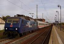 V�llig �berraschend kam am 05.11.2009 der EC 340 (Krakow Glowny - Hmburg-Altona)  Wawel  mit der ZDF-Lok 120 151-6. Zum Gl�ck hatte ich mich vorher noch dazu bewegen k�nnen, zum Bahnhof zu fahren.