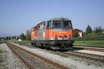 EVU RTS 2143.032 am 05.10.2009 im Bahnhof Oberwart.
www.eisenbahnbilder.webgarden.at

