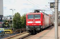 112 188 erreicht am 29.07.09 mit dem RE nach Eisenh�ttenstadt Berlin-Alexanderplatz.