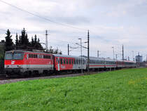 F�r den IC502 Graz-Linz wurde am 25.9.09 die 1042 018 eingeteilt