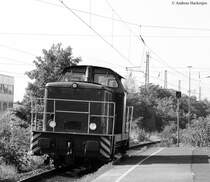 Unbekannte Ost V 60 bei der Durchfahrt Bremen Neustadt 20.8.09. Wei� jemand wem die geh�rt?