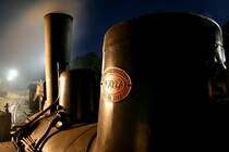 Fabriksschild der 92.2271 bei der langen Nacht der Museen am 03.10.2009.