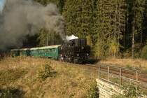 354 195 verl�sst Potucky am 26.09.2009 in Richtung Karlsbad (Karlovy Vary).