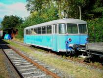 Beiwagen BDVS 65816-4 f�r den �rdinger Schienenbus ist ebenfalls ein neues Fahrzeug im Besitz der Frowos.