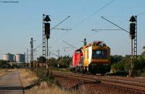 212 347-9 mit einem 703.1 bei Wiesental 24.8.09 Gru� an den Tf