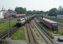 217 014 am 28. August 2009 in M�hldorf (Oberbayern)