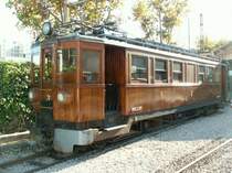 Triebwagen Nr.3 am 23.10.09 im S�ller Bahnhof in Palma