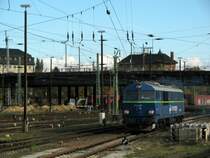 Nun f�hrt SU 46-011 an EC heran um ihn nach Polen zu bringen.